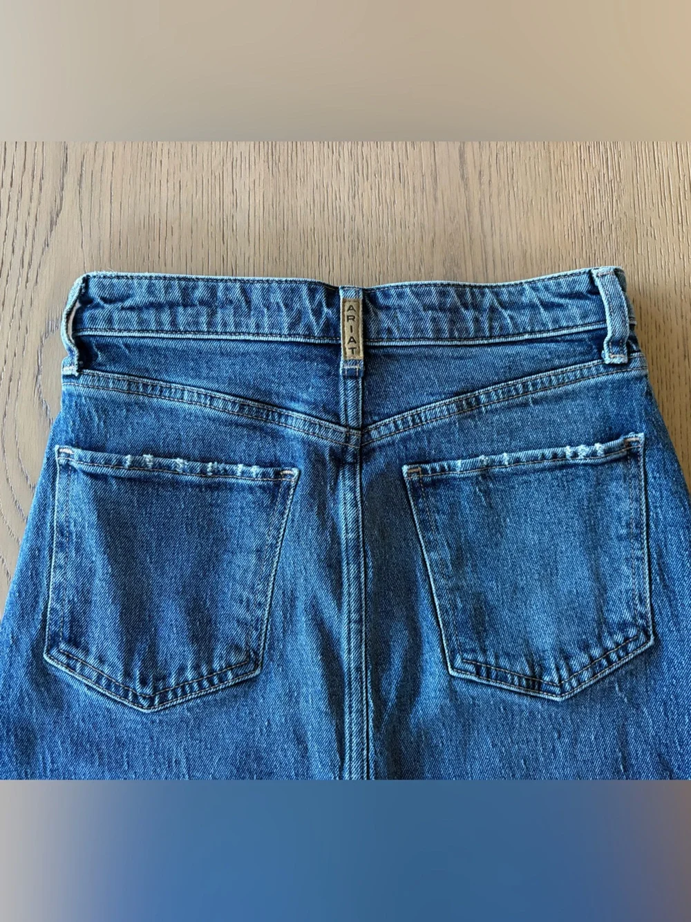 Ariat Jazmine Delia Denim Long Skirt Size 26 Western